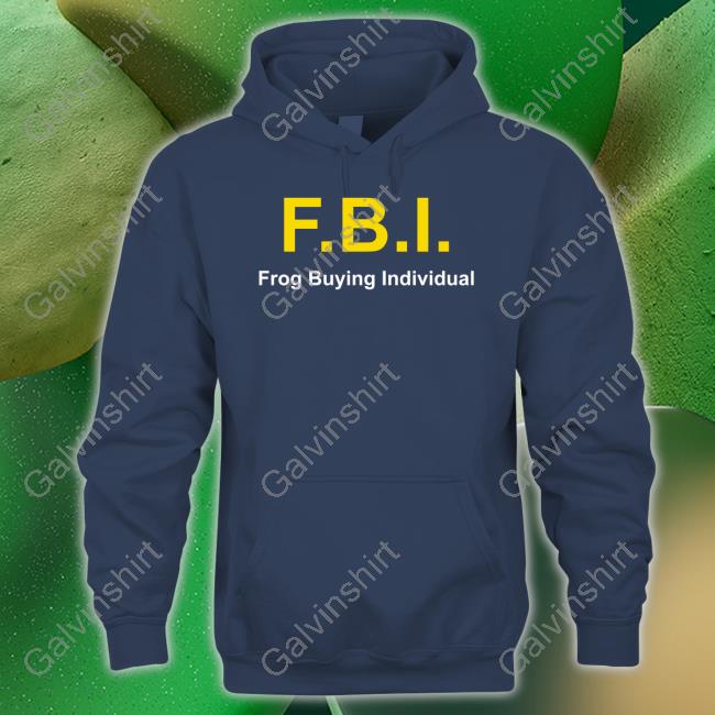 Yeaprolly Fbi Frog Buying Individual Hoodie